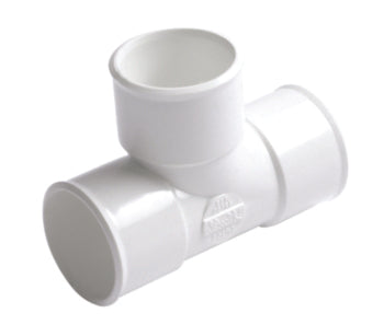 PVC BLANC T FF 90° Diam 50