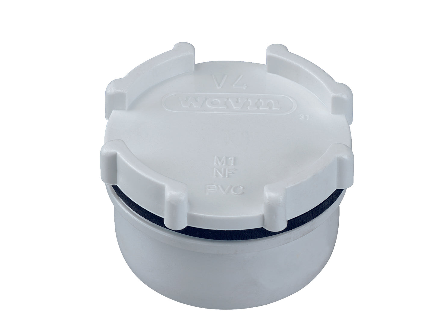 PVC BLANC TAMPON DE VISITE Diam 32