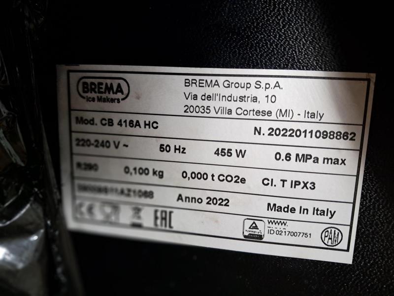 MACHINE A GLACONS BREMA - SV-0000476