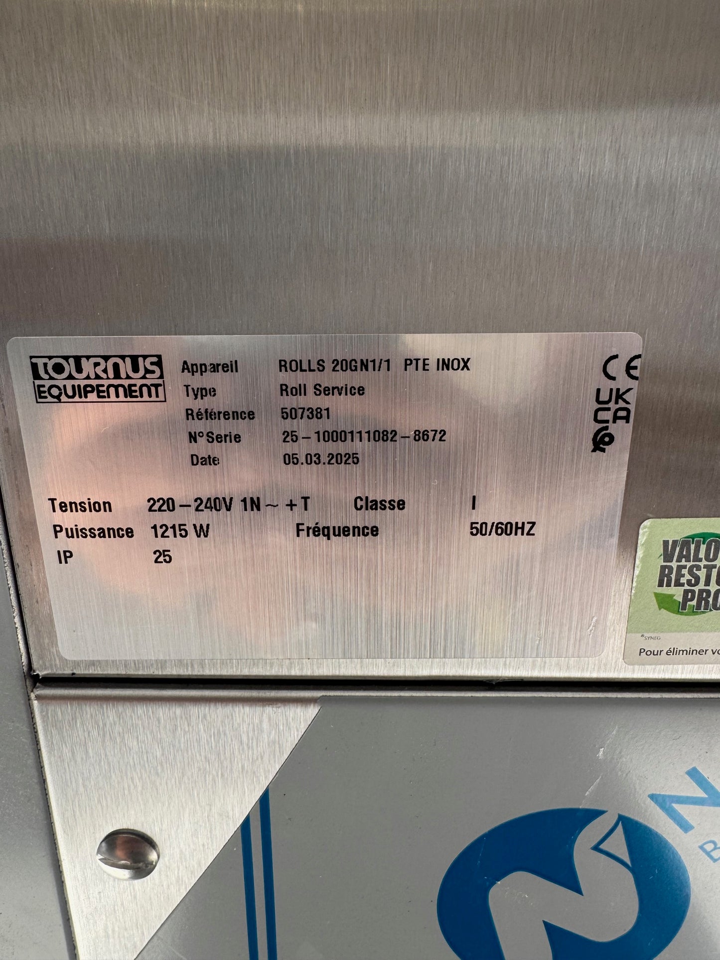 ROLL'SERVICE SANS HUMIDIFICATION GN1/1 DE MAINTIEN EN TEMPÉRATURE - DI-0016803