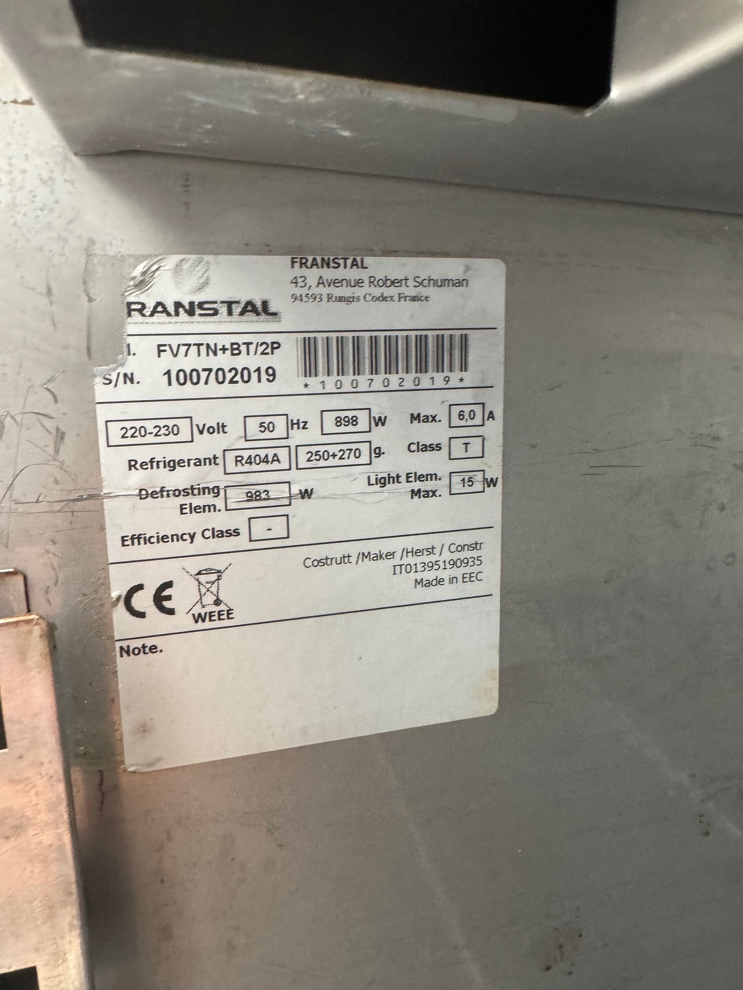 ARMOIRE BI-TEMPERATURE - DI-0015243