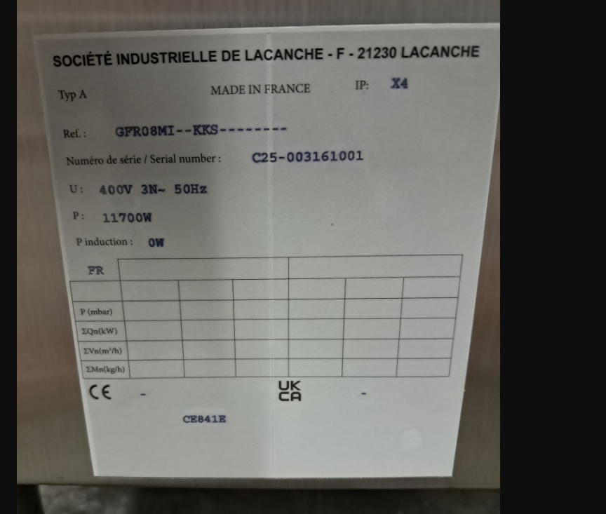 FOURNEAU 4 PLAQUES ELECTRIQUES 1 FOUR ELECTRIQUE 620X400 - PF-0068016