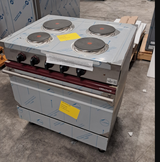 FOURNEAU 4 PLAQUES ELECTRIQUES 1 FOUR ELECTRIQUE 620X400 - PF-0068016