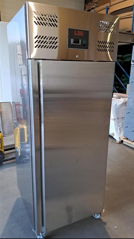 ARMOIRE REFRIGEREE INOX 1 PORTE -18/-22°C FROID VENTILE, 3 GR. GN2/1, ROULETTES - MAR0051507