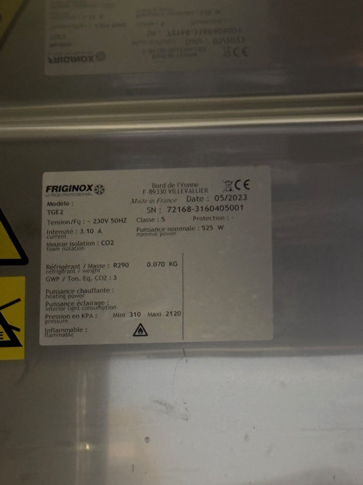 MEUBLE REFRIGERE POSITIF 2 PORTES - DI-0015269